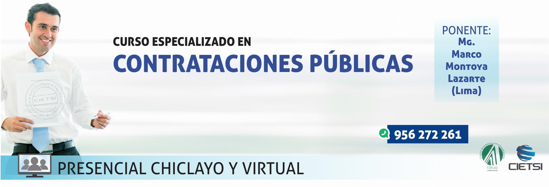 CURSO ESPECIALIZADO EN CONTRATACIONES PÚBLICAS 2018 