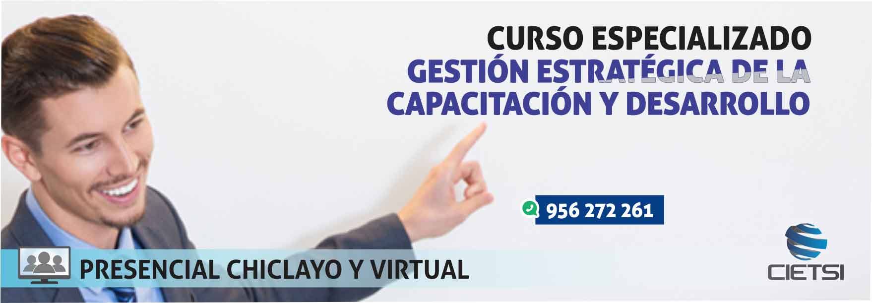 curso especializado gestiOn estratEgica de la capacitaciOn y desarrollo 2018