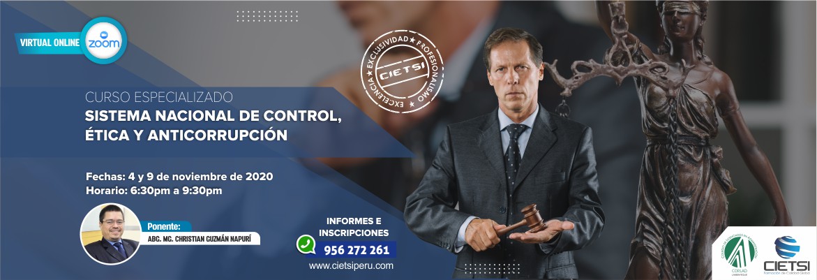 curso especializado sistema nacional de control Etica y anticorrupciOn 2020