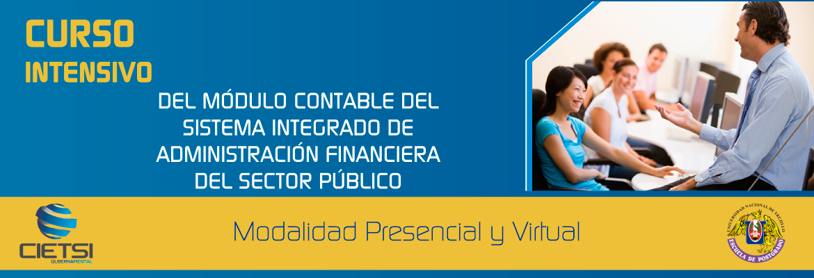 curso intensivo del mOdulo contable del sistema integrado de administraciOn financiera del sector pUblico   siaf sp 2015