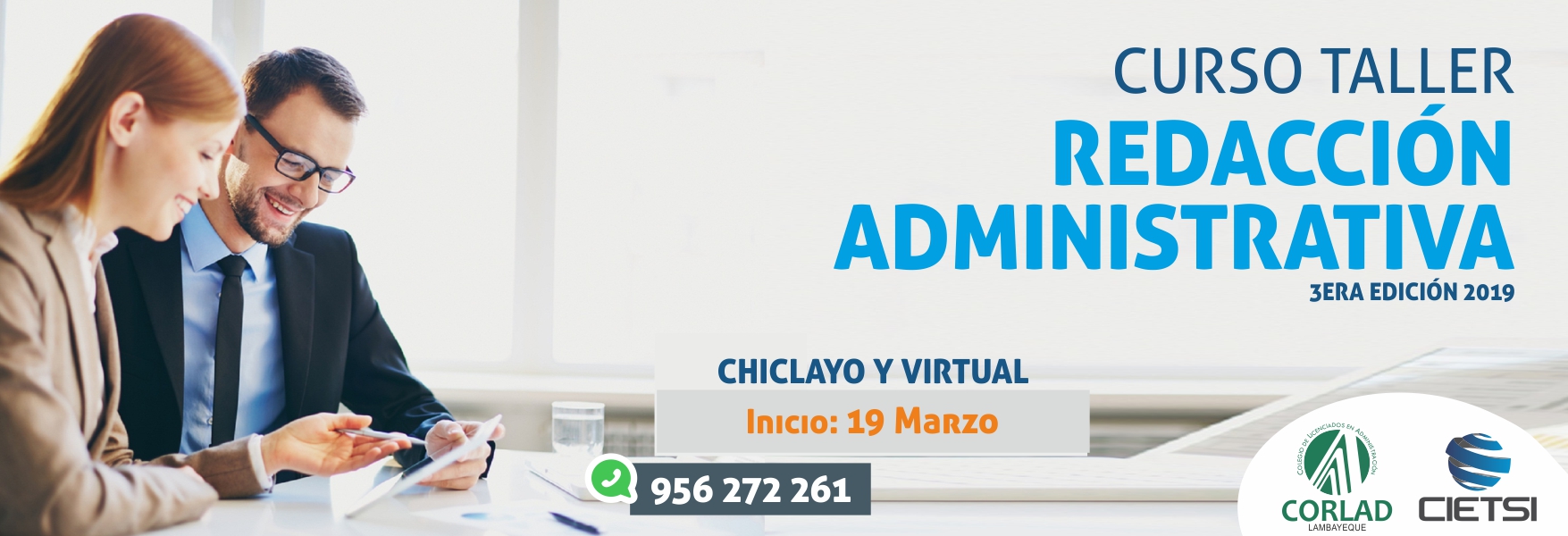 curso taller redacciOn administrativa 2019   3era ediciOn nuevo