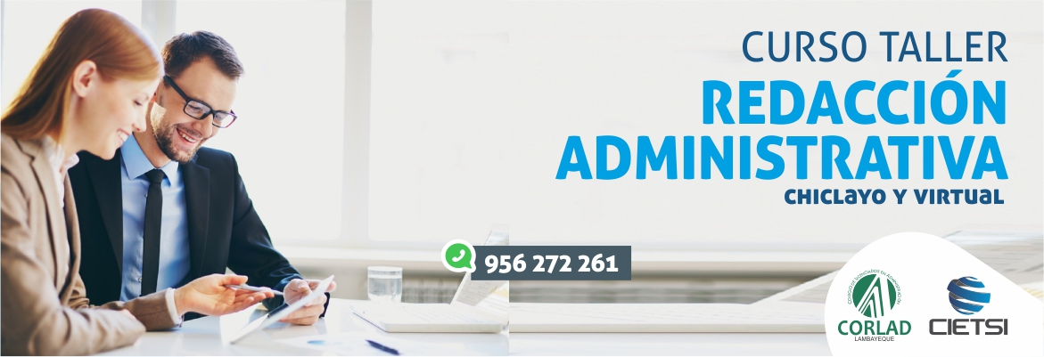 CURSO TALLER REDACCIÓN ADMINISTRATIVA 2019 - 2DA EDICIÓN