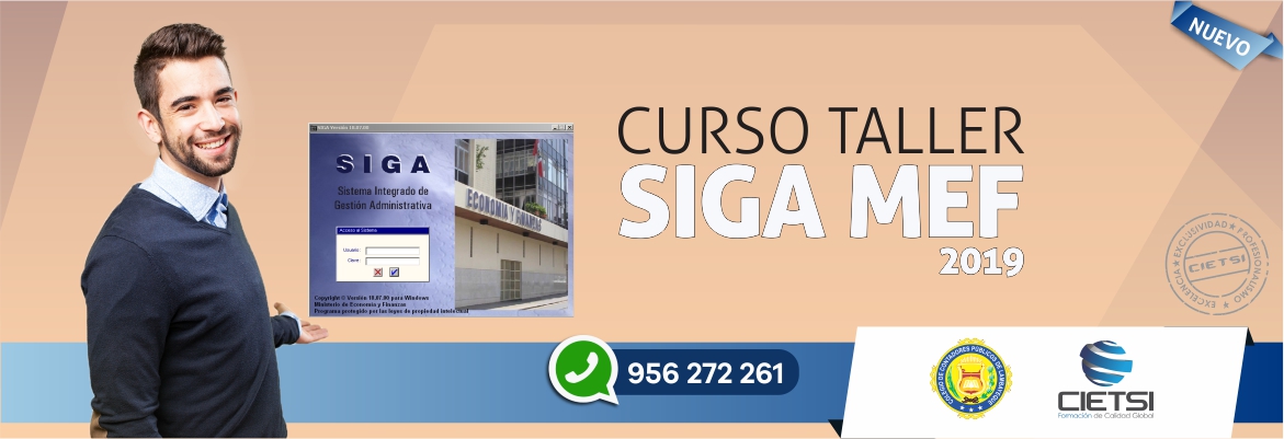 curso taller siga mef 2019