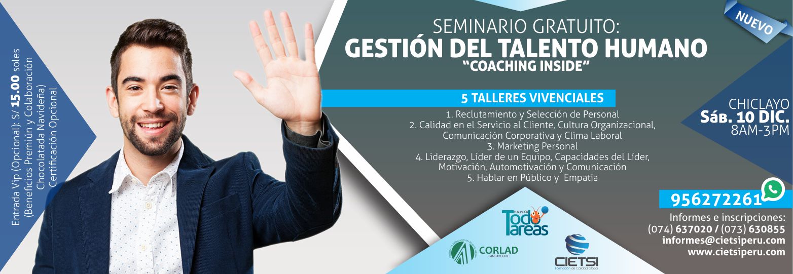 seminario gratuito gestiOn del talento humano